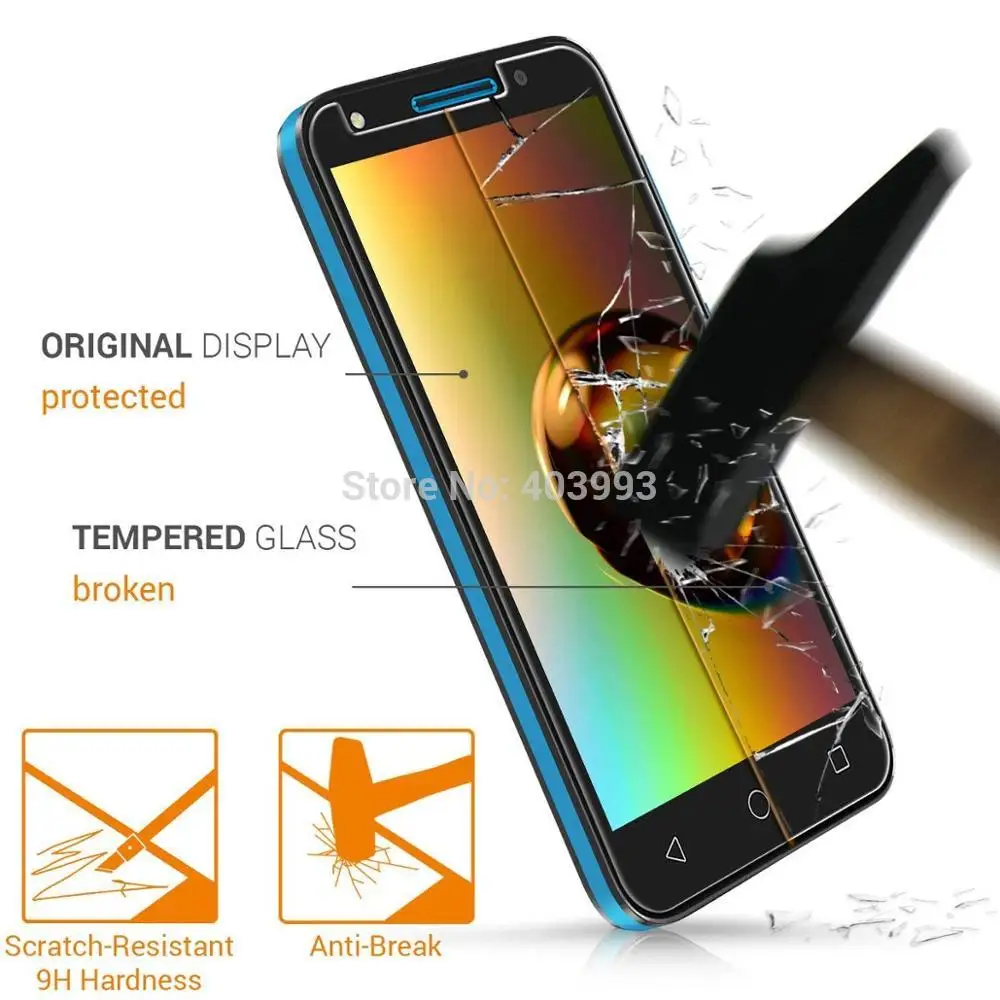 Смартфон с уровнем твердости 9 H закаленное Стекло для ASUS Zenfone Lite L1 G553KL пленка