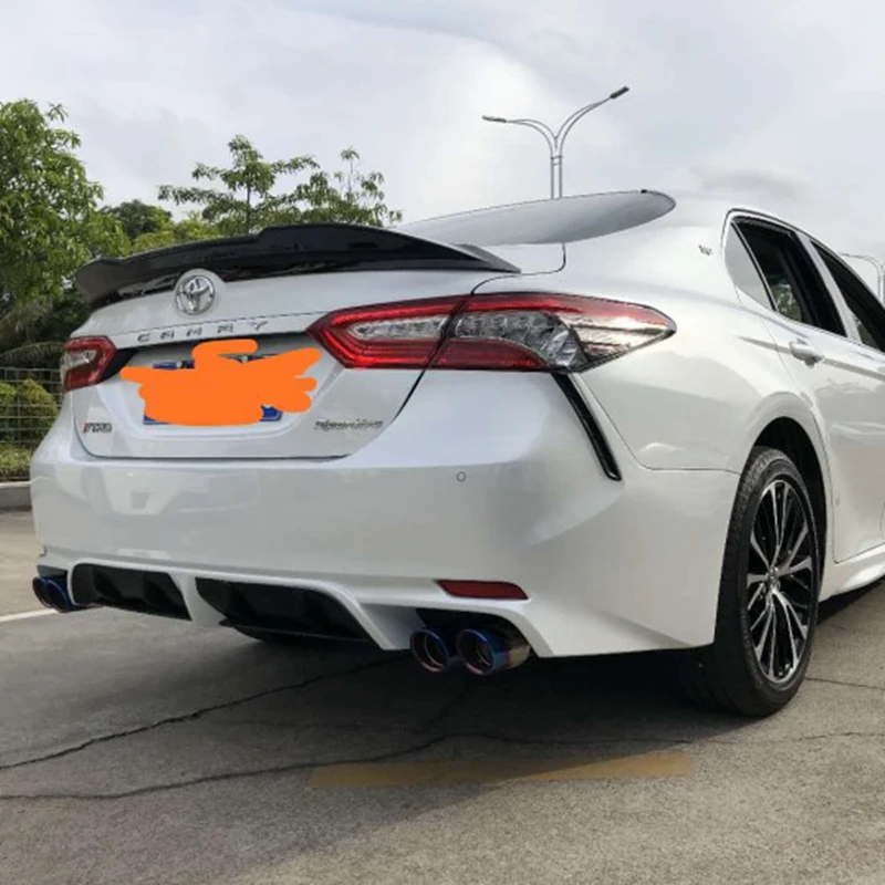 Автомобильный Стайлинг ABS Tail спойлер заднего багажника крыла декоративный чехол