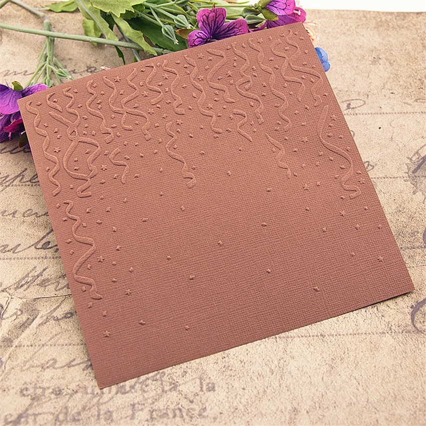 Горячие пластиковые полосы ленты шаблон ремесло карты делая бумага карточка