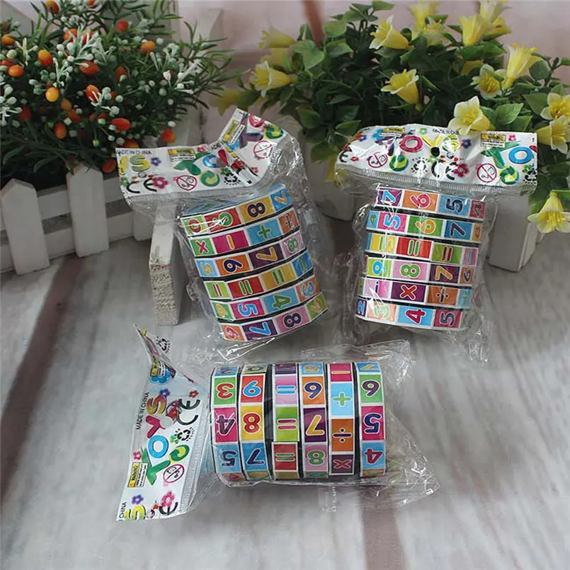 Новые для детей Математика Цифры Игрушки Magic Cube Головоломки Подарок Для Игры
