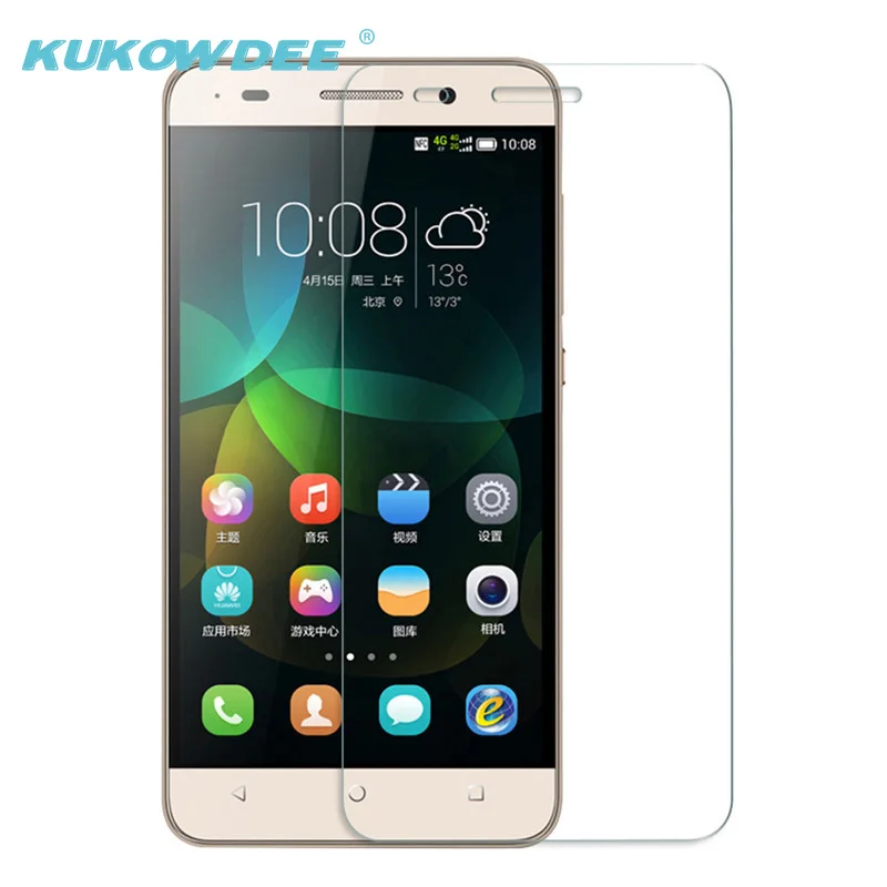 2 шт закаленное стекло для huawei P8 lite P9 P10 Plus Honor 9 Защитная пленка для экрана Honor 7 4C 4X6