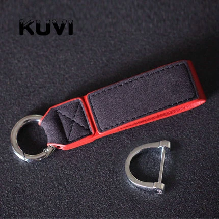 keychain Замшевый чехол из ТПУ для автомобильных ключей, чехол для VW Golf Bora Jetta POLO GOLF Passat для Skoda Octavia A5 Fabia для сиденья Ibiza Leon - Название цвета: keychain