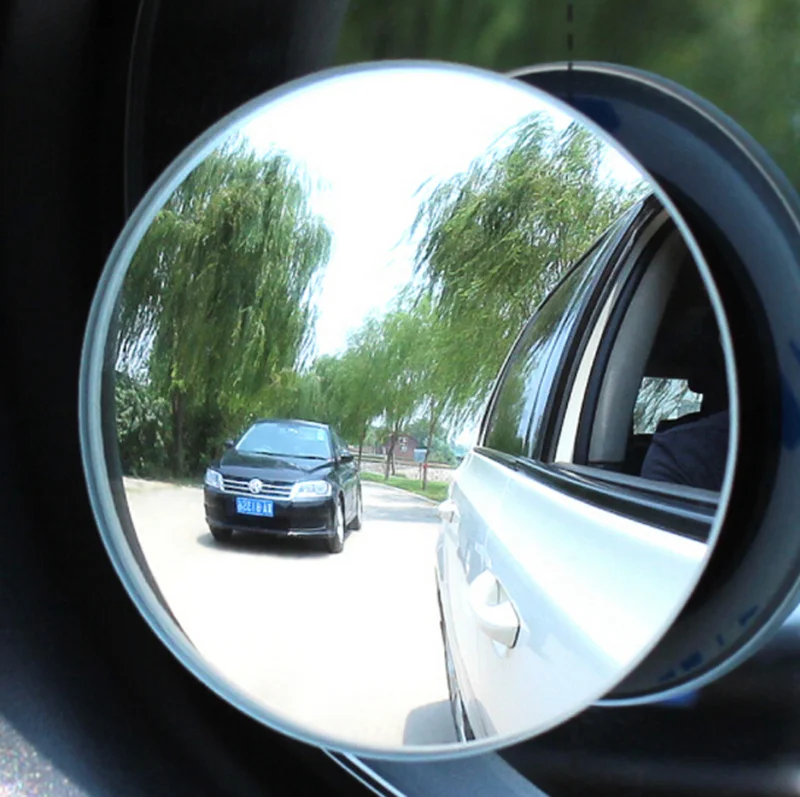 1Pair Car Round Convex Blind Spot mirror For TOYOTA RAV4 C-HR COROLLA CROWN REIZ PRIUS COROLLA VIOS LAND CRUISER PRADO Yaris