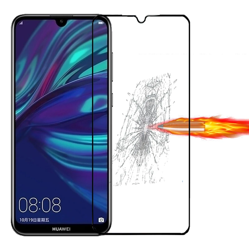 GerTong полное покрытие закаленное стекло для Huawei Mate 30 Lite Защита экрана 9H на телефон