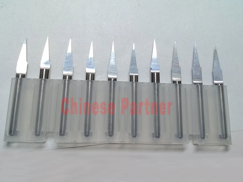 10 шт. D3.175x30x1mm 30 градусов V Форма плоское дно карбида гравировальные фрезы