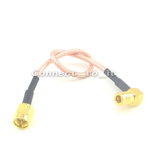 100 шт. удлинитель для кабеля с разъемом SMA папа на SMB мама RG316 15 см|male female connector|male sma