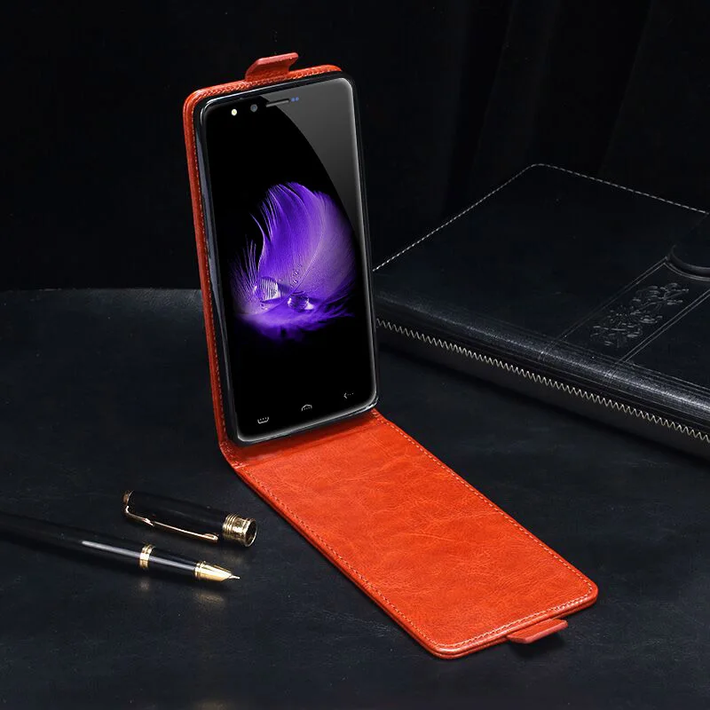 Itgoogo для Homtom HT50 чехол 5 дюймов Высокое качество искусственная кожа флип сумка