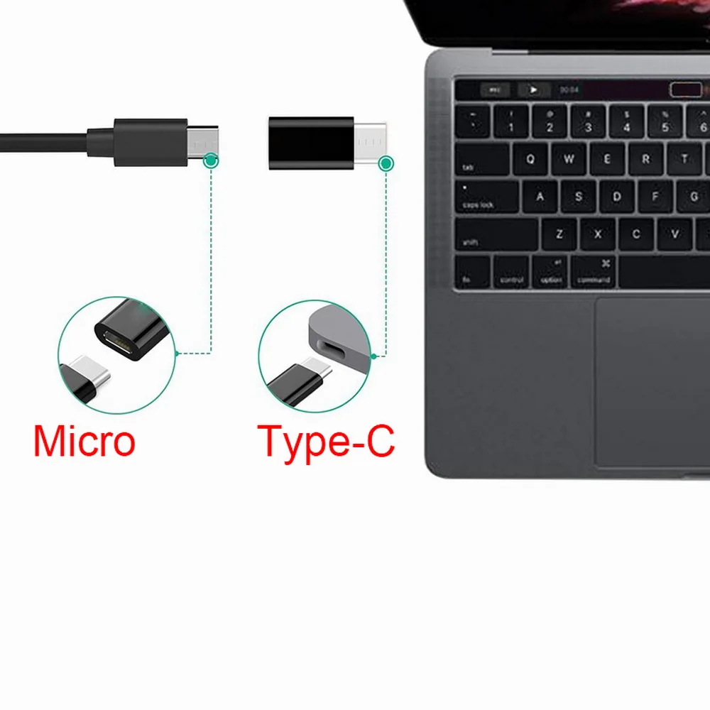 Адаптер Micro type C с разъемом USB Female на 3 1 c C|Переходники и адаптеры| |
