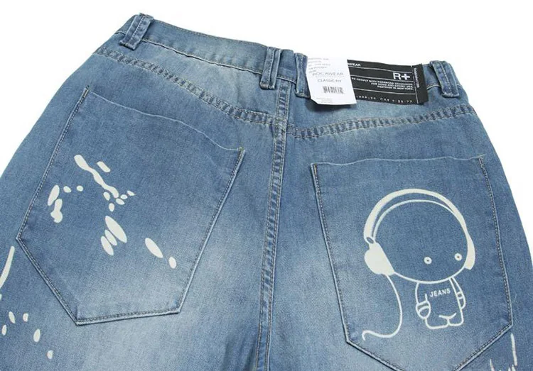 Женские джинсы оверсайз в стиле хип хоп с широкими штанинами|hip hop jeans|jeans oversizejeans