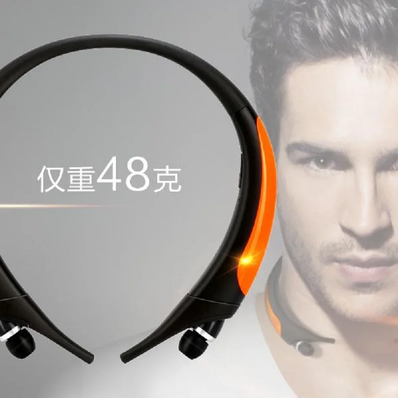 DIY Lot беспроводная Bluetooth гарнитура HBS850 Выдвижной наушник Музыка Спорт 4 1 Стерео