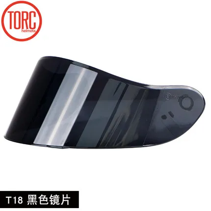 TORC T271 откидной шлем козырек T18 дымовой козырек - Цвет: T18  BLACK Anti-fog