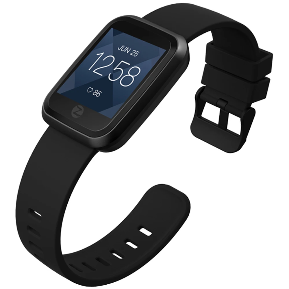Zeblaze Кристалл 2 Smartwatch IP67 Водонепроницаемый Носимых устройств монитор сердечного