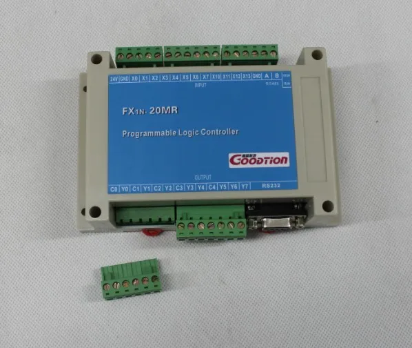 FX1N 20MR релейная плата модуля 32 бит RS232 RS485 Modbus 24VDC для Mitsubishi ПЛК высокоскоростной