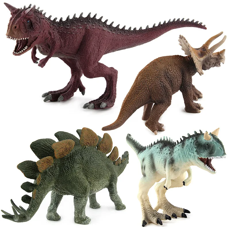 Stegosaurus Triceratops Carnotourus Парк Юрского периода Динозавр динозавры фигурки фигурка