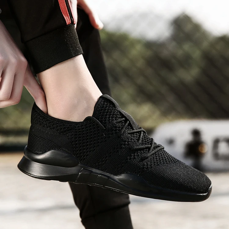 Мужские кроссовки; zapatillas hombre; Ультралегкая спортивная обувь; уличная Мужская обувь для бега; летние мужские кроссовки из сетчатого материала