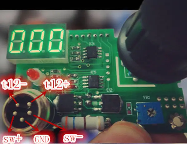 Светодио дный Digital 936 паяльник станция управления для A1322 T12 T2 нагрева Core|control