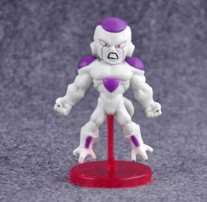 1 шт. Dragon Ball Z Frieza семейная фигурка Золотой Frieza King форма холодной борьбы ПВХ модель злодей ролевая Аниме Коллекция детская игрушка - Color: 1 pcs
