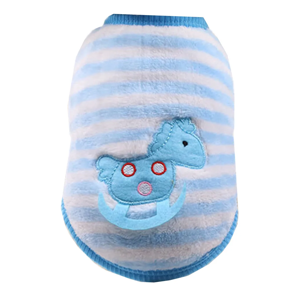 Осень Зима Мультфильм Pet Puppy куртки для кошек куртка теплый флис собака костюмы Одежда для маленьких товары собак Чихуахуа Одежда для йоркширского терьера