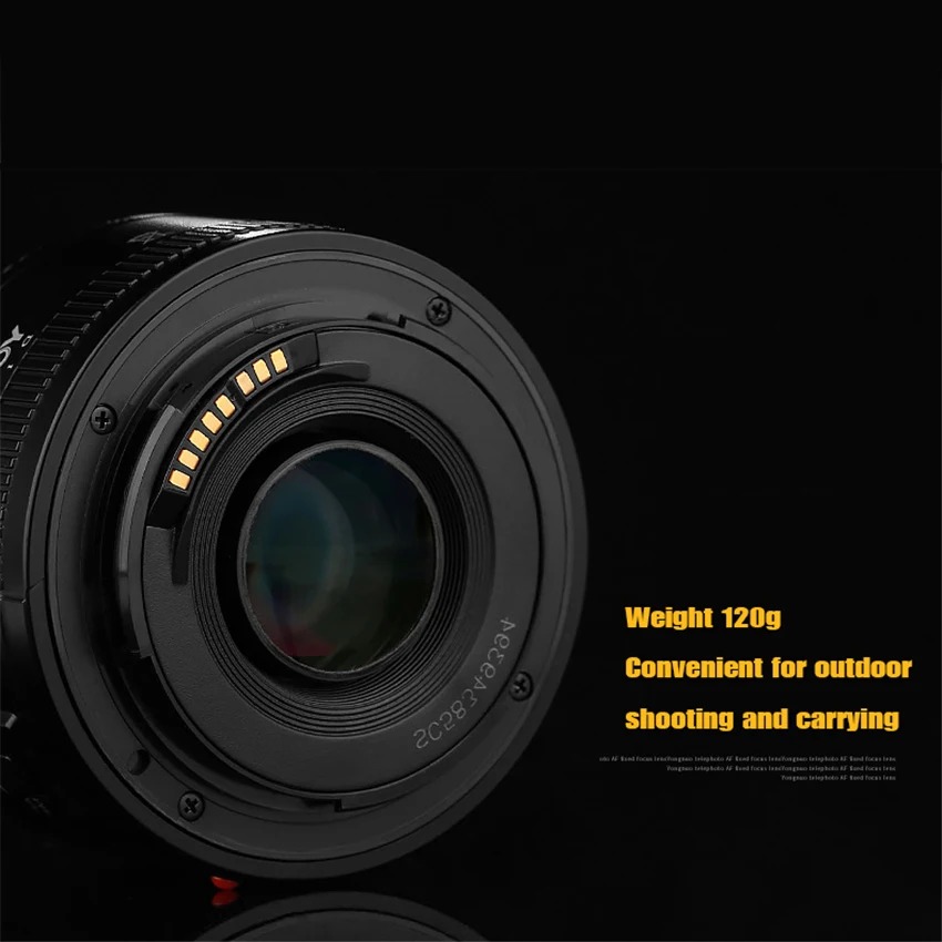 50 мм YN50MM F1.8 Большая диафрагма Автофокус Объектив EF AF/MF для Canon EOS 600D 550D 70D 700D 750D 1100D