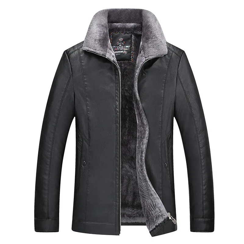 Мужская короткая куртка из натуральной овечьей кожи 10XL 8XL 6XL 5XL новая зимняя