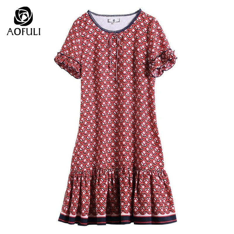 AOFULI L-XXXL 4XL 5XL большой Размеры Плиссированное открытое 2018 Для женщин летние шорты
