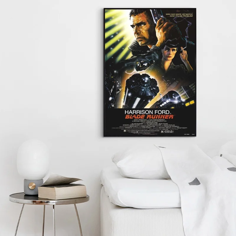Харрисон Форд ИС блейд бегун (1982) художественная Обложка постер фильма холст
