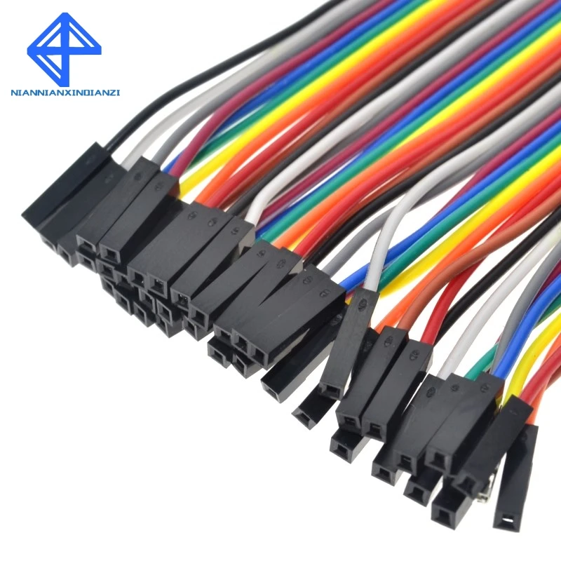 Кабель Dupont 10 см Женский женский (стандартный) для arduino 40 шт.|jumper wire|jumper arduinoc c |