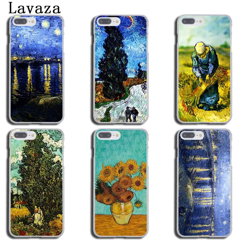 Чехол для телефона Lavaza Vincent Willem van Gogh TardisHard iPhone XR X XS 11 Pro Max 10 7 8 6S 5 5S SE 4S 4 | Мобильные