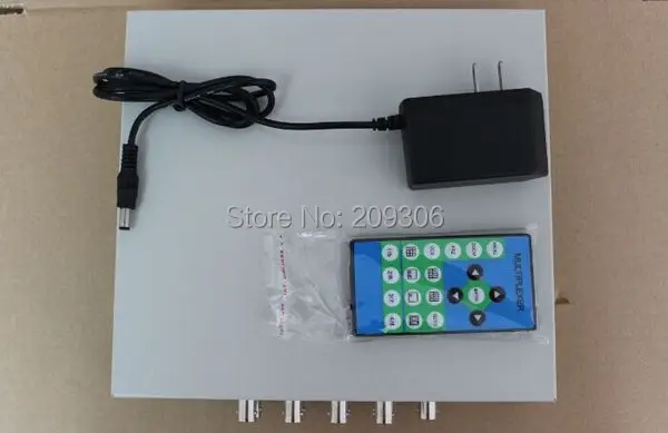 Charmvision VS801V 8 каналов CCTV экран цветной видео quad Полное время видео изображение swith изображение процессор дистанционное управление HDDB VGA выход