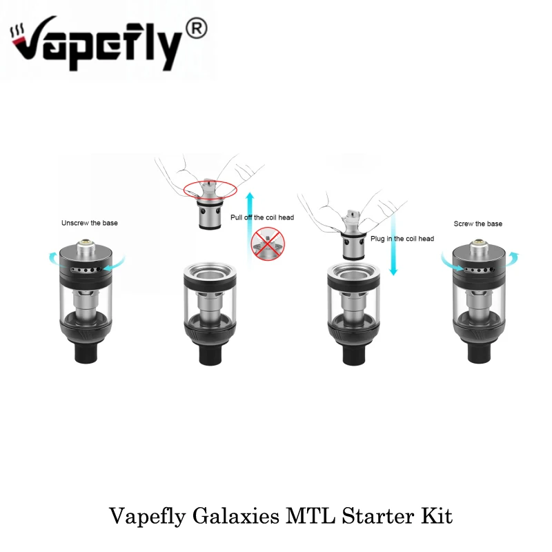 Электронные сигареты Vapefly Galaxy MTL стартовый комплект 1400 мАч 1 8 мл 30 Вт галактики
