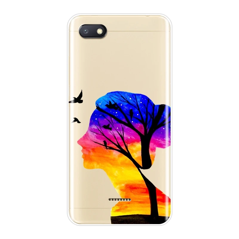 Задняя крышка для Pocophone F1 Xiaomi Redmi Note 4 4X 5 5A 6 Pro Prime Girl силиконовый чехол телефона S2 4A