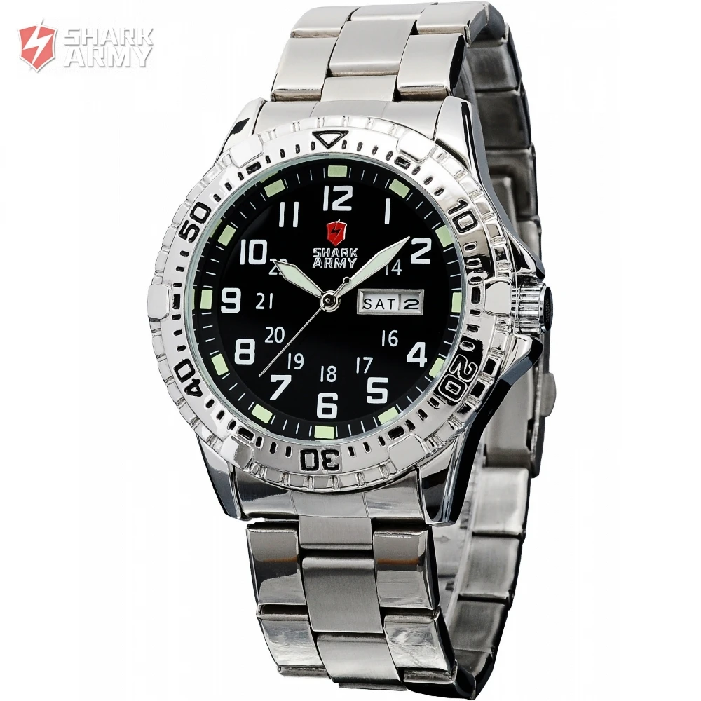 Акула армия дата день календарь серебряный полный стали черные люди военно