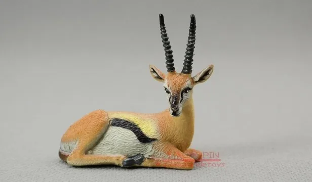 Антилопа Лежащая анимация! Однотонная игрушка модель животного|model toy|animal modeltoy model