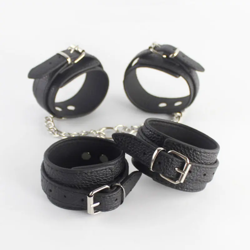 SODANDY наручные манжеты щиколотки скобы кожаные фиксаторы для ног бондаж наручники