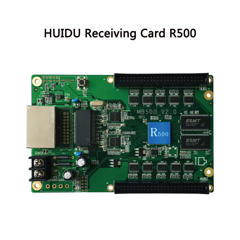 HUIDU R500 R501 R5018 R507 R505 приемный картоприемник контроллер работает с отправителем huidu