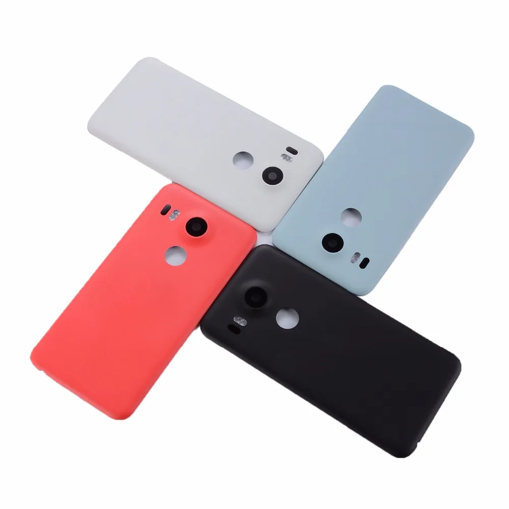 Оригинальная задняя крышка батарейного отсека для LG Nexus 5X корпуса Google Крышка