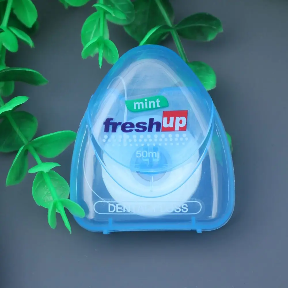 50m Mint Fragrance Dental Floss Portable Boxed Teeth Daily Use Cleaning Tool Interdental Brush Oral Care Item | Красота и здоровье