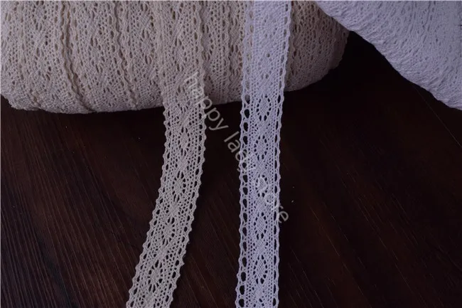 30yards Antique Style Crochet Cotton Cluny Crochet Cotton Lace Trim Edging Wedding Sewing wholesale .