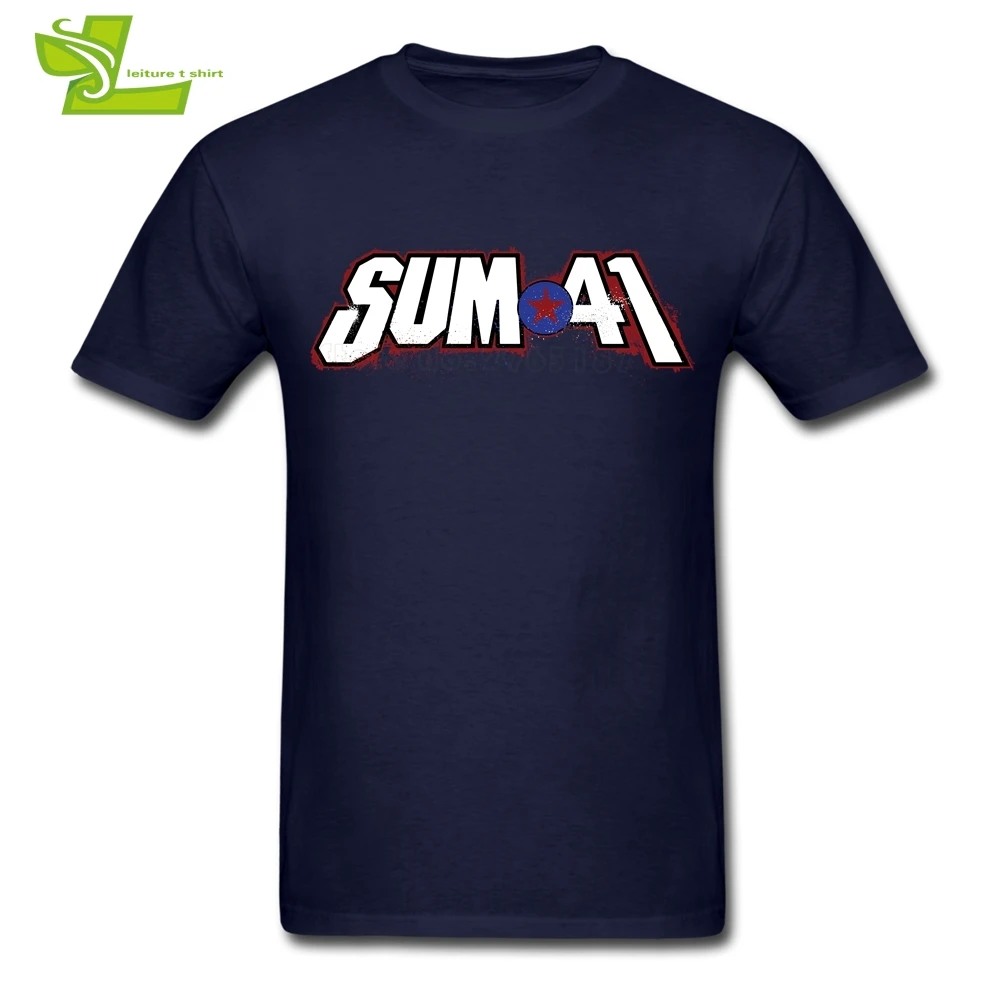 SUM 41 Мужская футболка с логотипом повседневные свободные топы мужские летние