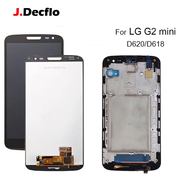 100% тестирование ЖК дисплей для LG G2 мини D620 D618 Дисплей сенсорный Экран планшета