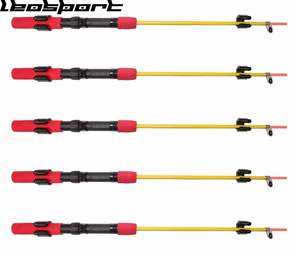 LEOSPORT Горизонтальная стойка для удочек держатель 5 комплектов с винтами и