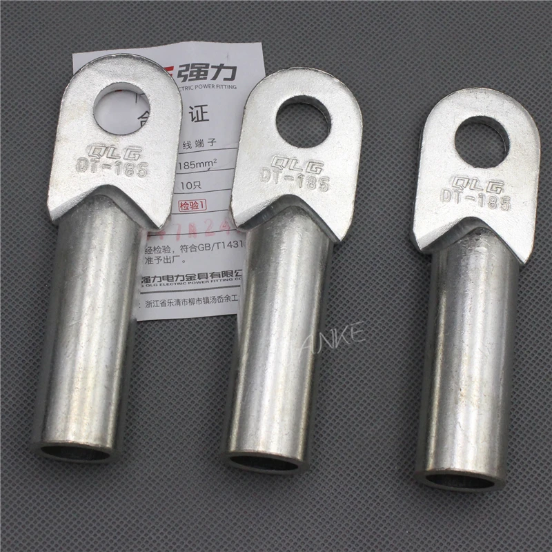 1pcDT 185 185mm2 кабельный наконечник клеммный разъем с медным покрытием оловянный тон