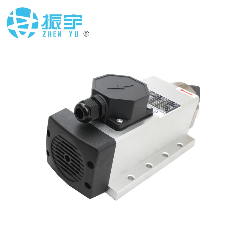 ZHENYU/FQD 2.2kw шпиндель с воздушным охлаждением cnc фрезерный мотор 18000 об/мин ER20