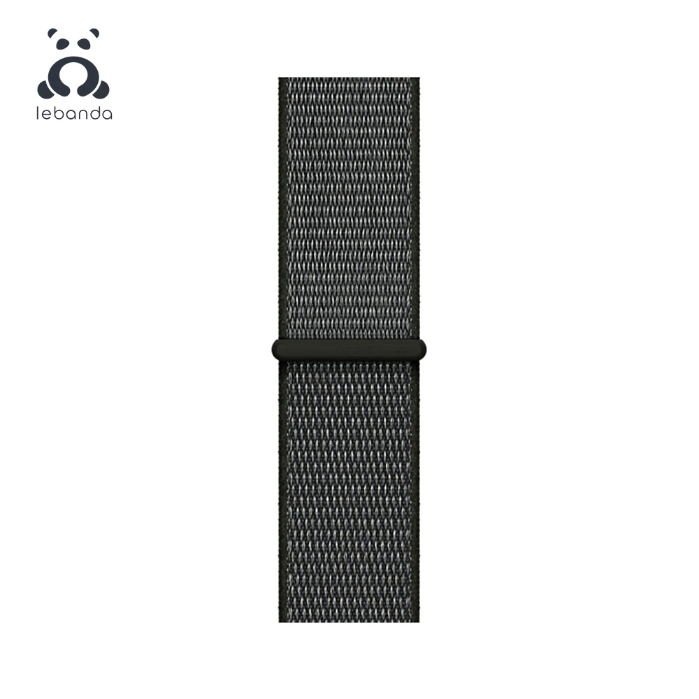 Dark Olive Lebanda Sport loop для apple watch 5, 4, 3, 2, 1, ремешок для iwatch 38, 40, 42, 44 мм, тканый нейлоновый ремешок, Аляска, синий - Цвет ремешка: Dark Olive