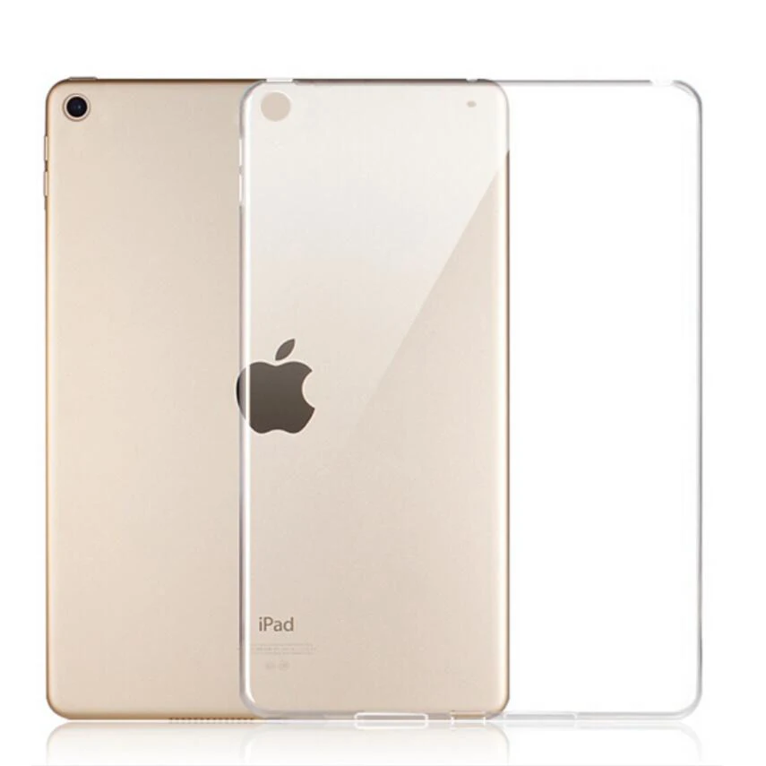 Силиконовый чехол для Apple iPad 9.7 2017 силиконовый Прозрачный a1822 a1823 тонкий