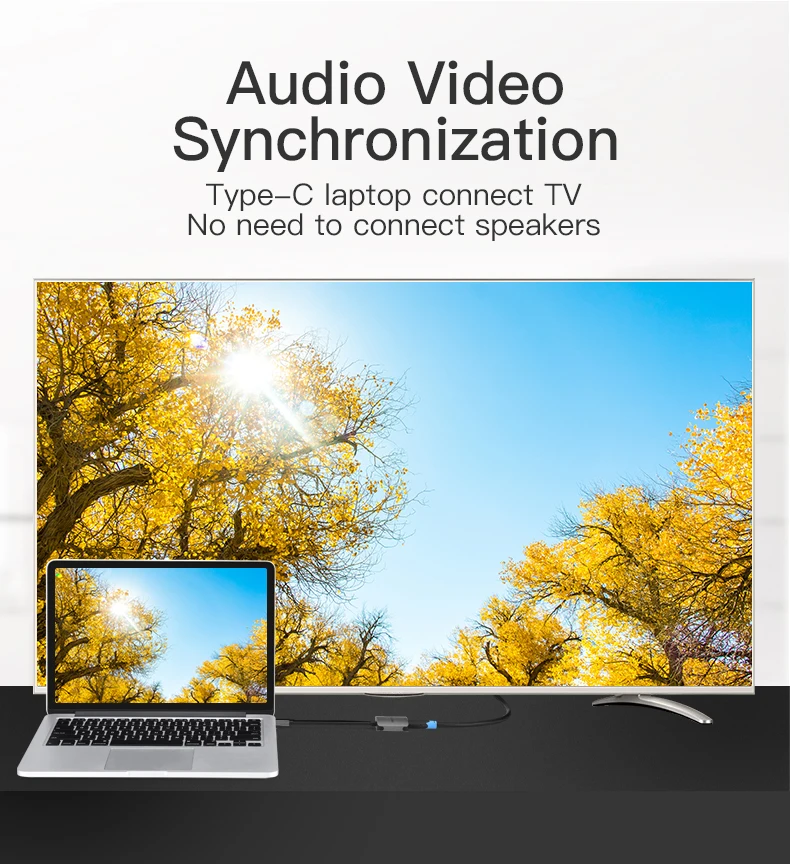 Vention USB C HDMI 4K USB 3,1 type C-HDMI Famale адаптер для MacBook Chromebook Pixel huawei mate 10 usb type-c HDMI адаптер