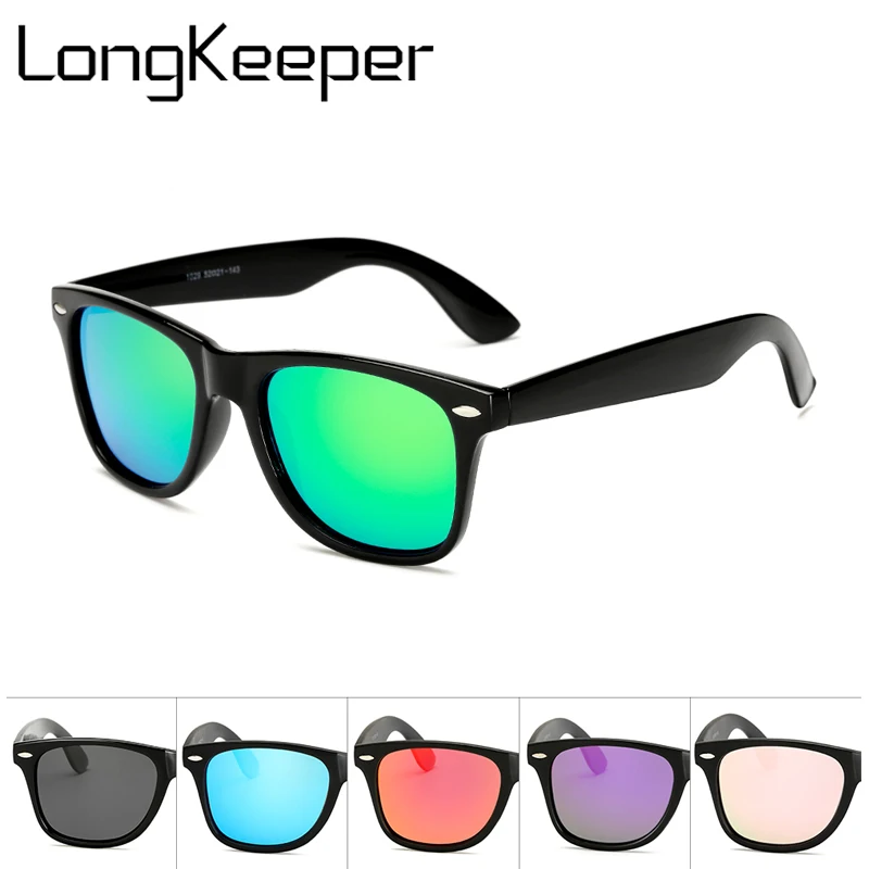 Мужские солнцезащитные очки LongKeeper брендовые дизайнерские полорированные с