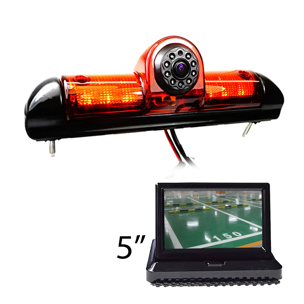 Скидка Автомобильный стоп-светильник CCD, камера заднего хода для Citroen JUMPER III FIAT DUCATO X250 Peugeot BOXER III, ИК-светильник, комплект камеры заднего вида и монито...