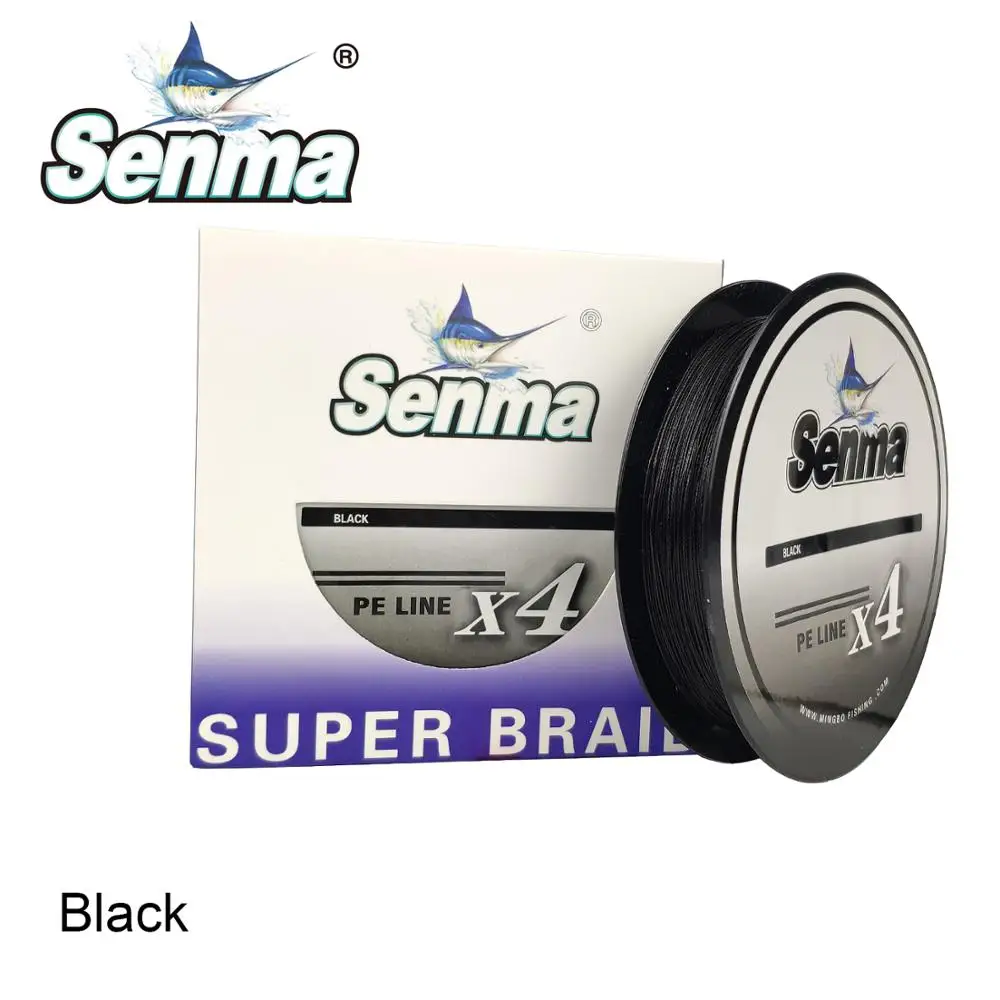 Senma 4X леска 300 м 500 4 нити плетеная многонитевая PE 8LB 10LB 20LB 30LB 40LB 60LB 80LB 100LB | Спорт и