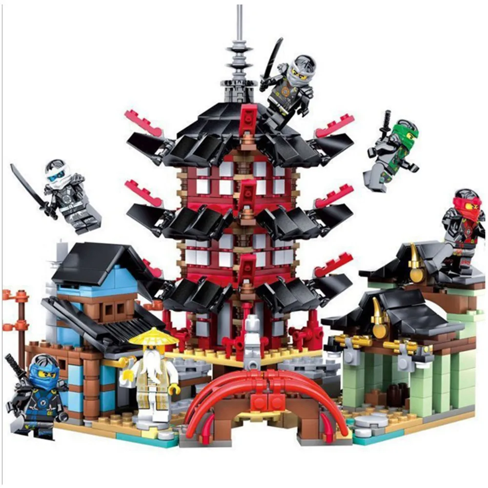 Legoings ABS строительные блоки детские развивающие Legoed Рыцари дракона
